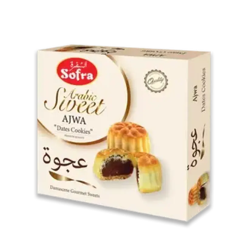 SOFRA ARABIC SWEET AJWAH (DATES COOKIES)- 450G - صُفرة عجوة شامية