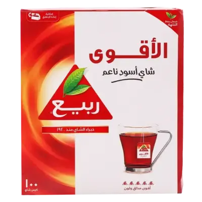 Rabea Black Tea Extra Strong 100 Teabags