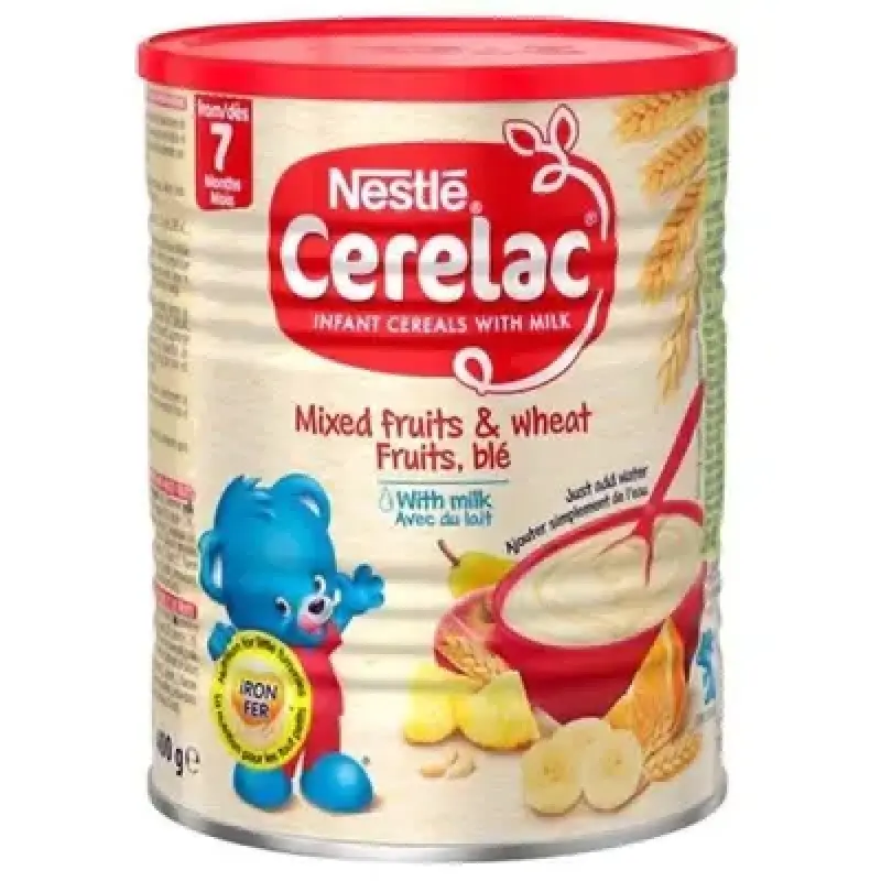 Nestle Cerelac Mixed Fruits & Wheat Milk (1KG)