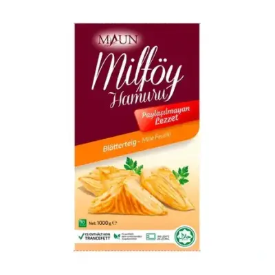 Maun Milfoy Puff Pastry Halal 1kg