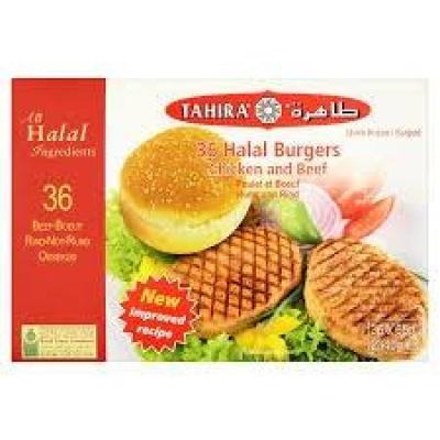 Tahira Chicken Beef Burgers 36S