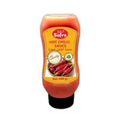 Sofra Hot Chilli Sauce سفرة صلصة الفلفل الحار 500
