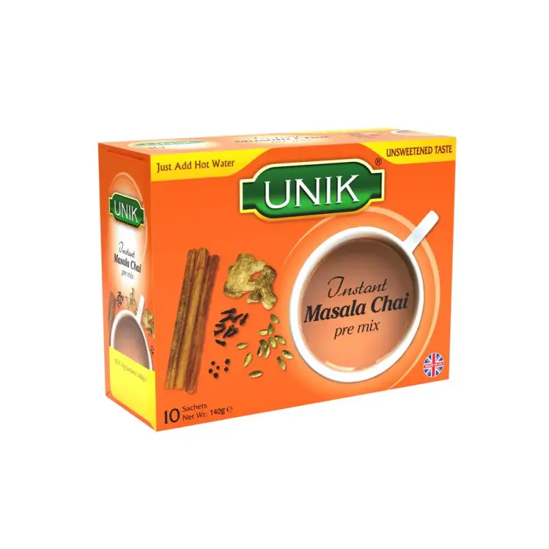 UNIK INSTANT MASALA CHAI 10 BAGS 200G - يونيك شاي بهارات سريع التحضير
