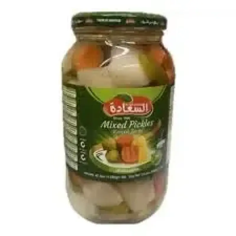 Alsaadah Mixed Pickled 660g السعادة مخلل مشكل