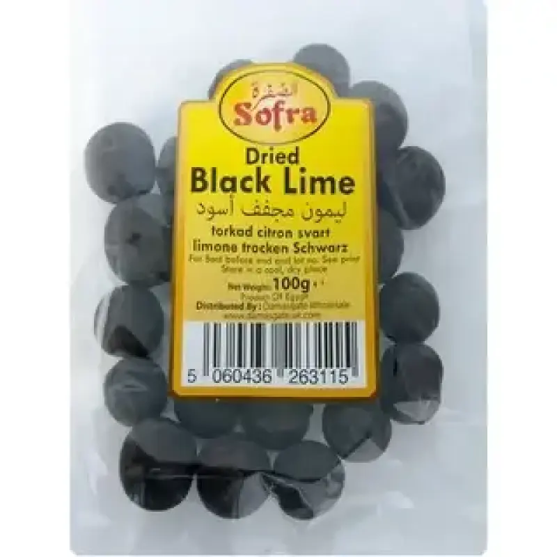 Sofra Dried Lime Black 50gسفرة ليمون اسود مجفف