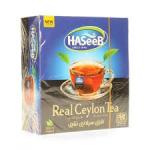 HASEEB REAL CEYLON BLACK TEA 100 BAGS 200G - حسيب شاي سيلاني اسود نقي