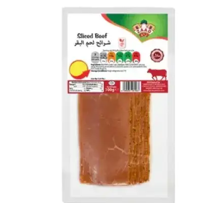 Zaad Sliced Beef 100G