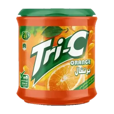 Tri-C Orange Instant Drink 2.5Kg تراي سي عصير بودر برتقال