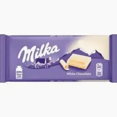 Milka White Chocolate - 100g