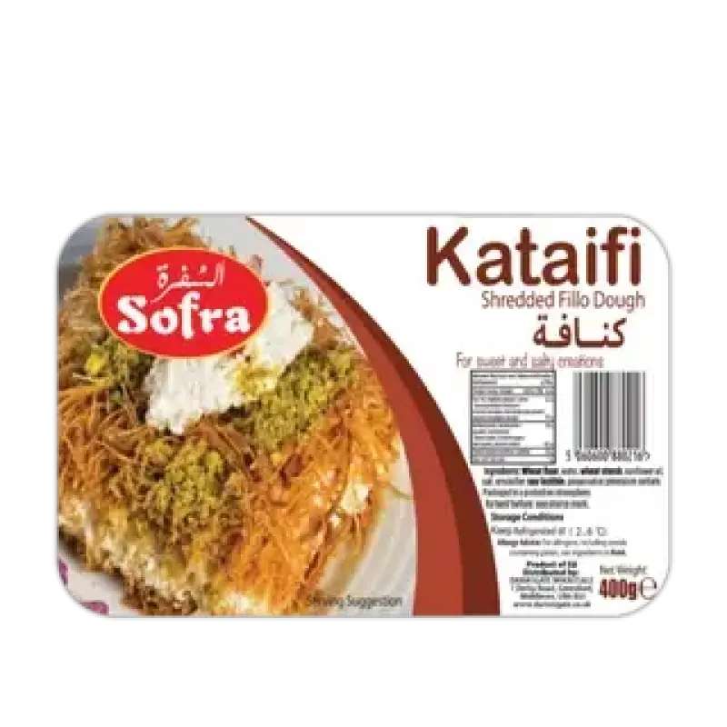 SOFRA KATAIFI SHREDDED FILO DOUGH 400G - الصُفرة عجينة كنافة
