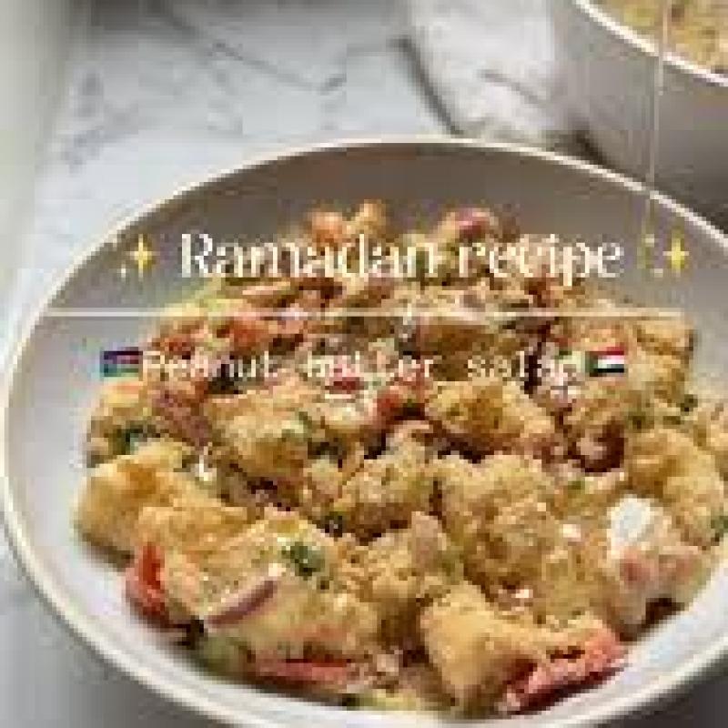 Sudanese Salatet Dakwa Recipe (Peanut Salad)
