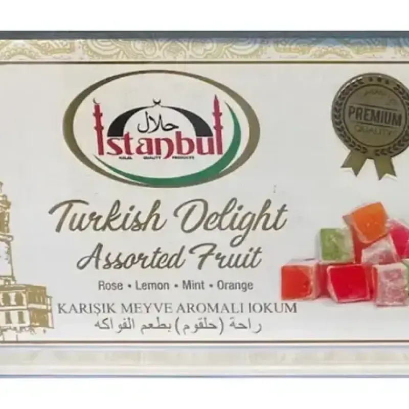 Istanbul Turkish Delight Assorted Fruit 350g