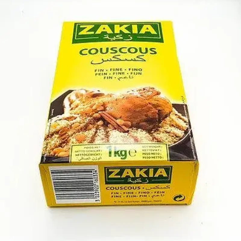Zakia Couscous Fine 1kg - زكية كسكس صغير
